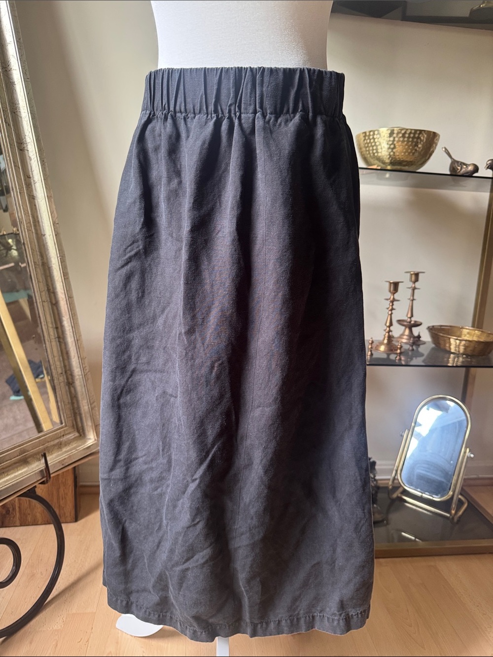 Tradlands Linen Blend Skirt